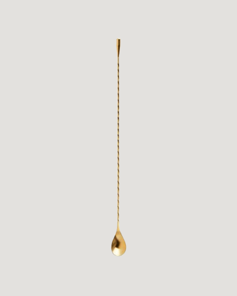 Gold Weighted Barspoon – Whearley & Co.