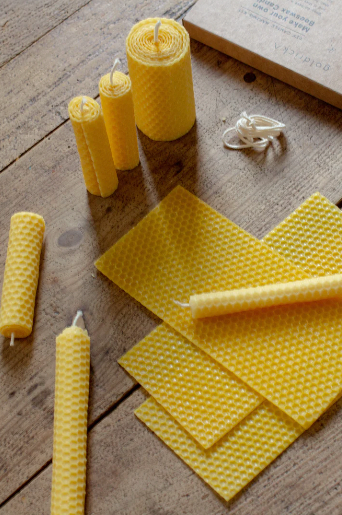Beeswax Candle Making Kit for Kids - Beeswax sheets for candle