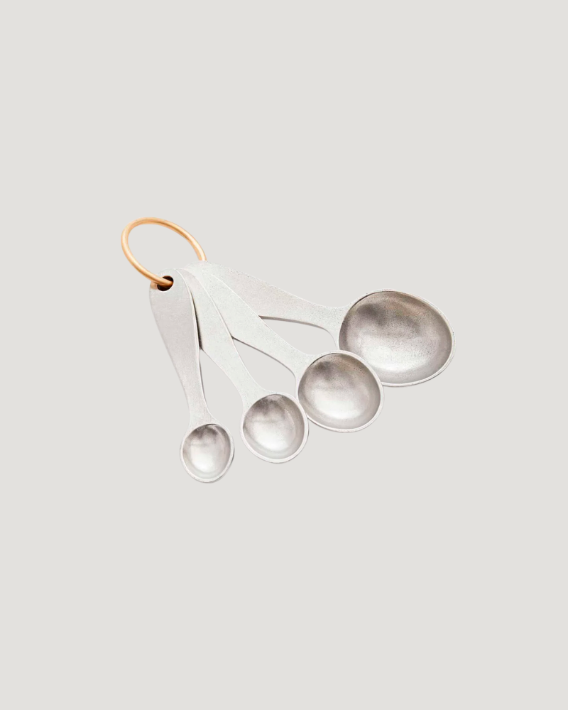 Hand Cast Pewter Measuring Spoons