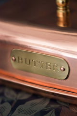 Copper Butter Dish