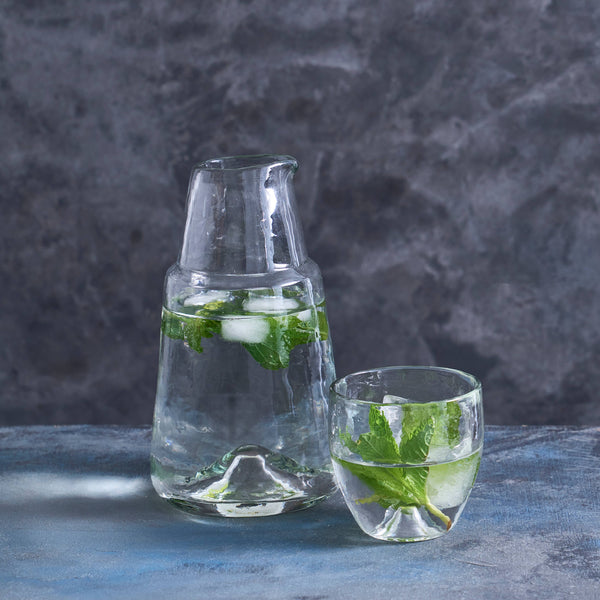 Pebbled Carafe Set