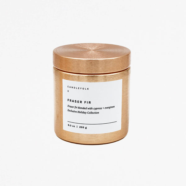 Holiday Soy Candle — Fraser Fir