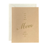Greeting Card — Love You Mom No. 39