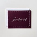 Greeting Card — Merry Merry No. 25