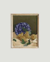 Golden Pears Art Print