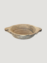 Wood Two Handle Parat - Large