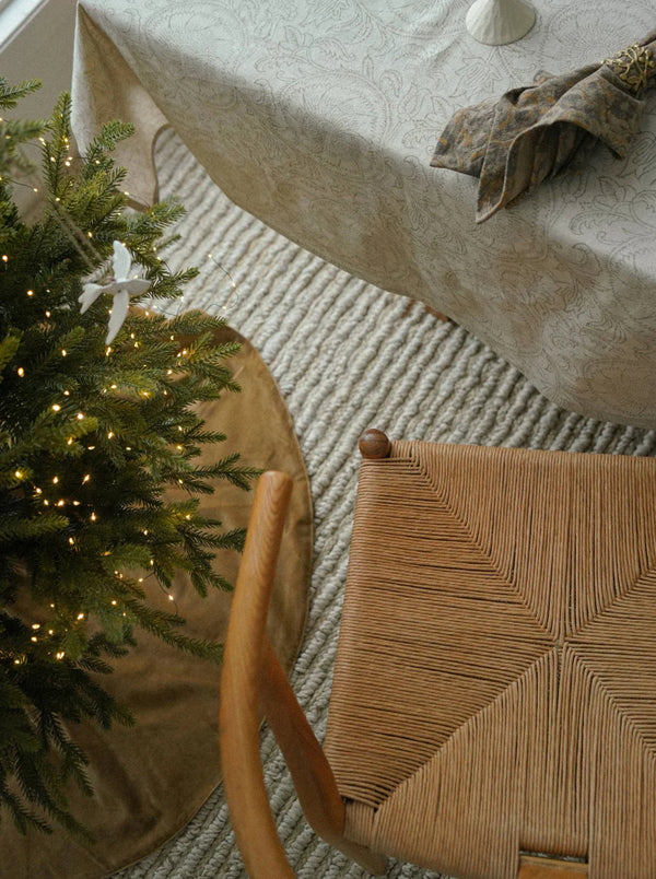 Camel Velvet Tree Skirt