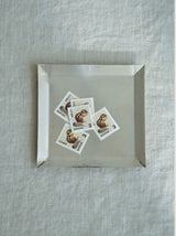Modern Silver Tray — Square