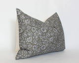 Olive Floral Pillow