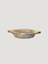 Wood Two Handle Parat - Large