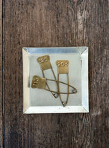 Modern Silver Tray — Square