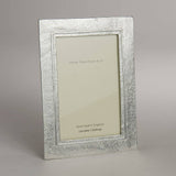 Raised Line Hand Cast Pewter Photo Frame