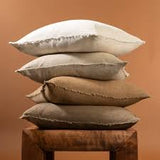 20x20 Lina Linen Pillow Tawny