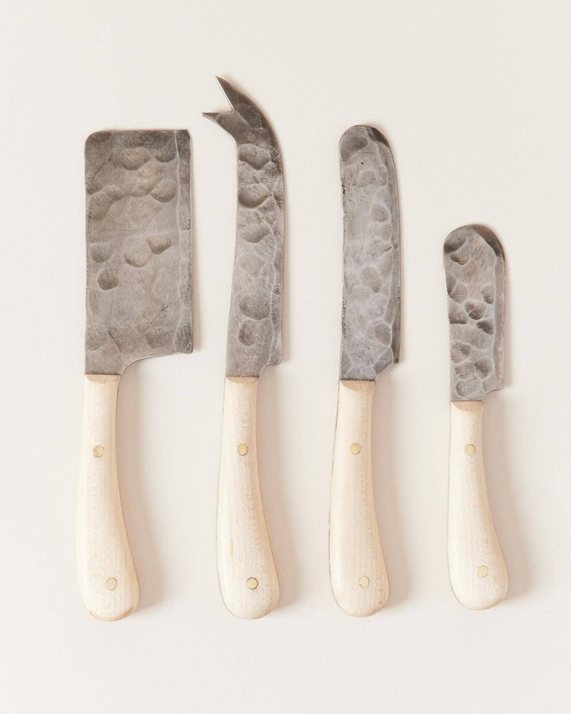 Artisan Forged Cheese Knives
