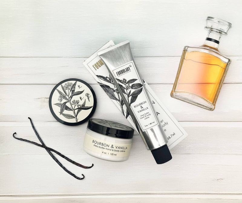 Bourbon & Vanilla - Shea Butter Hand and Body Creme Tube