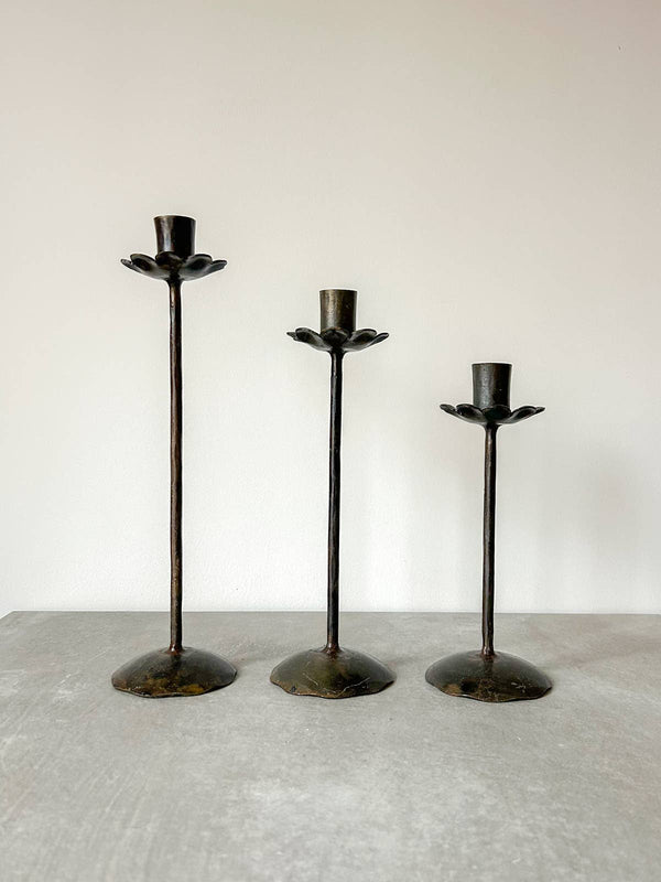 Daisy Taper Candle Holder