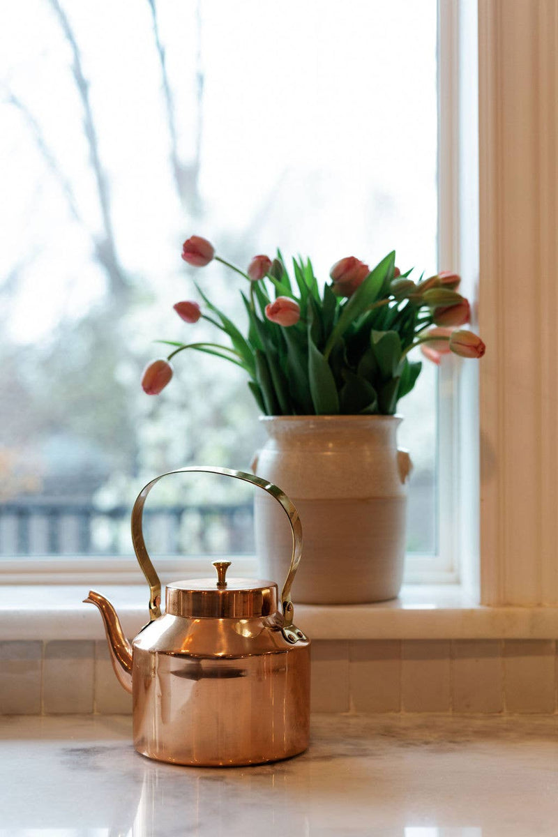 English Copper Tea Kettle