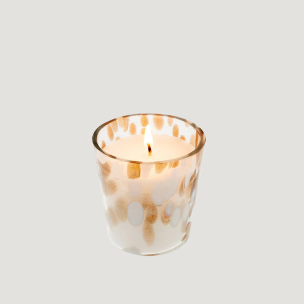 Confetti Glass Candle — Amber Spruce