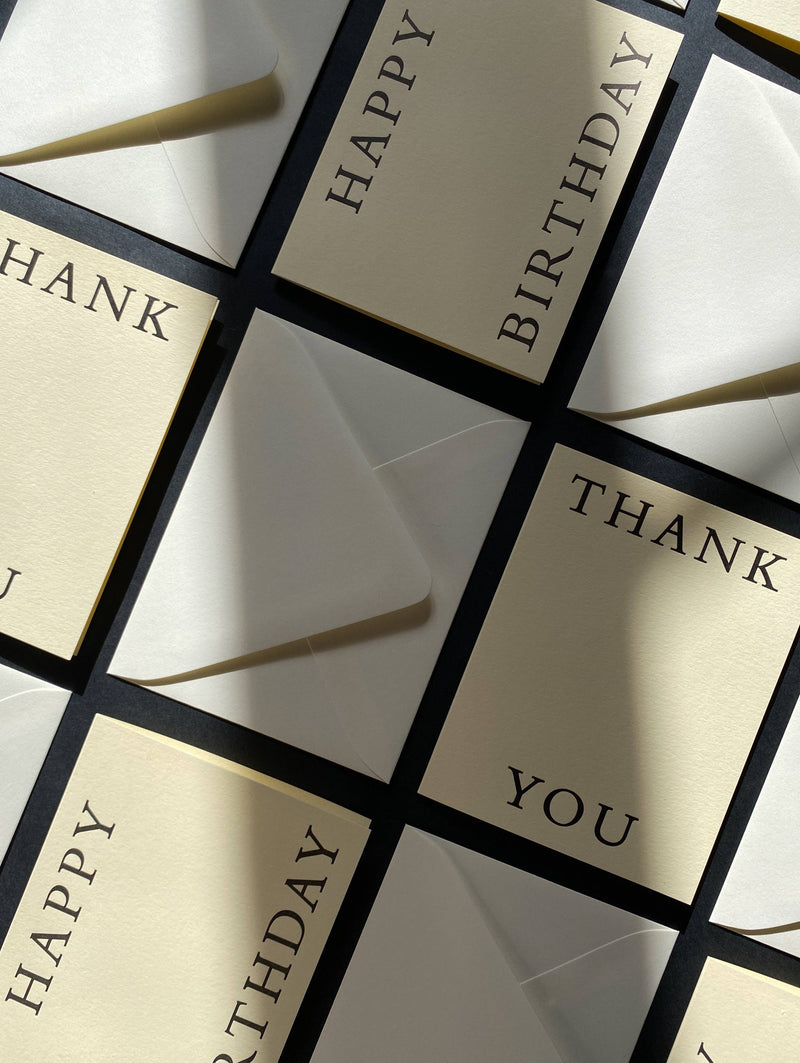 Greeting Card — Thank You No. 09