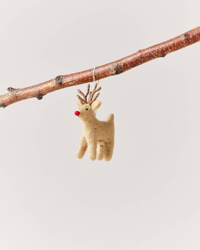 Dash Away Reindeer Ornament