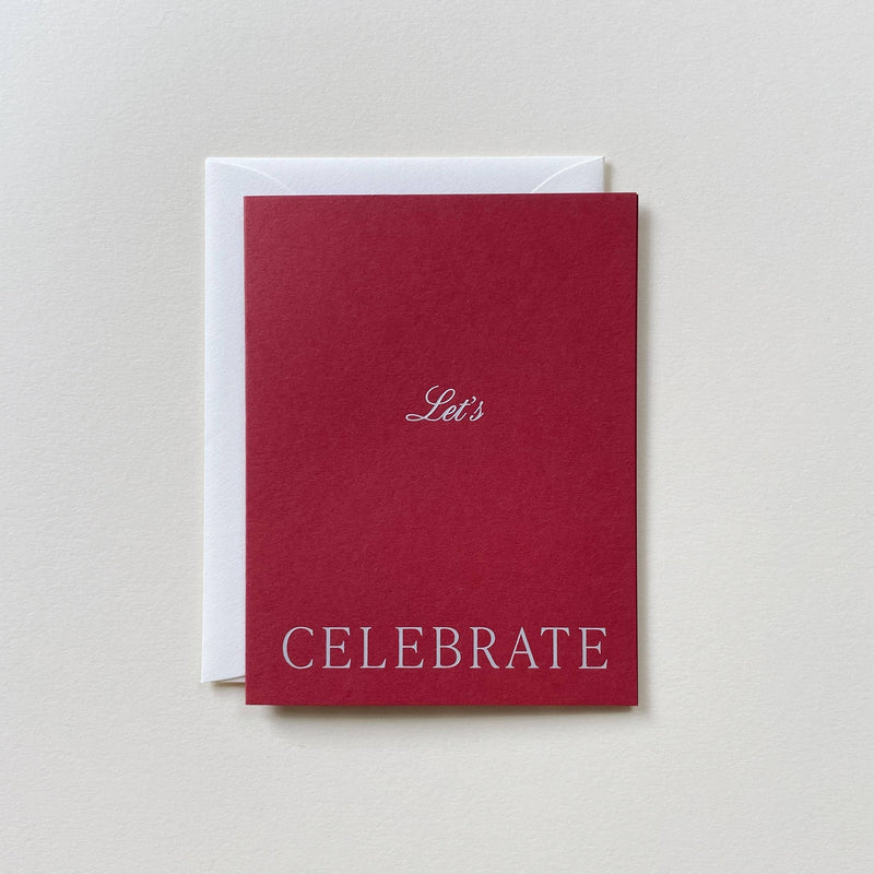 Greeting Card  — Let's Celebrate No. 28