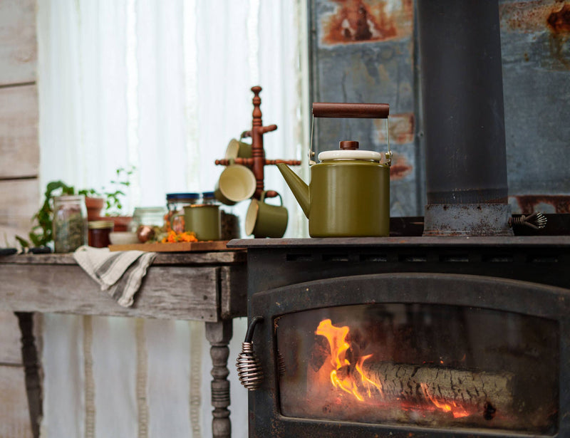 Enamel 2-Tone Kettle