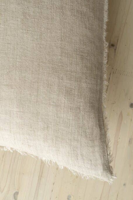 24x24 Lina Linen Pillow Oat