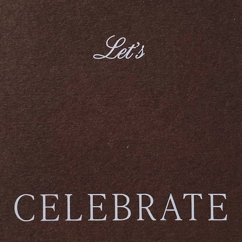 Greeting Card  — Let's Celebrate No. 28