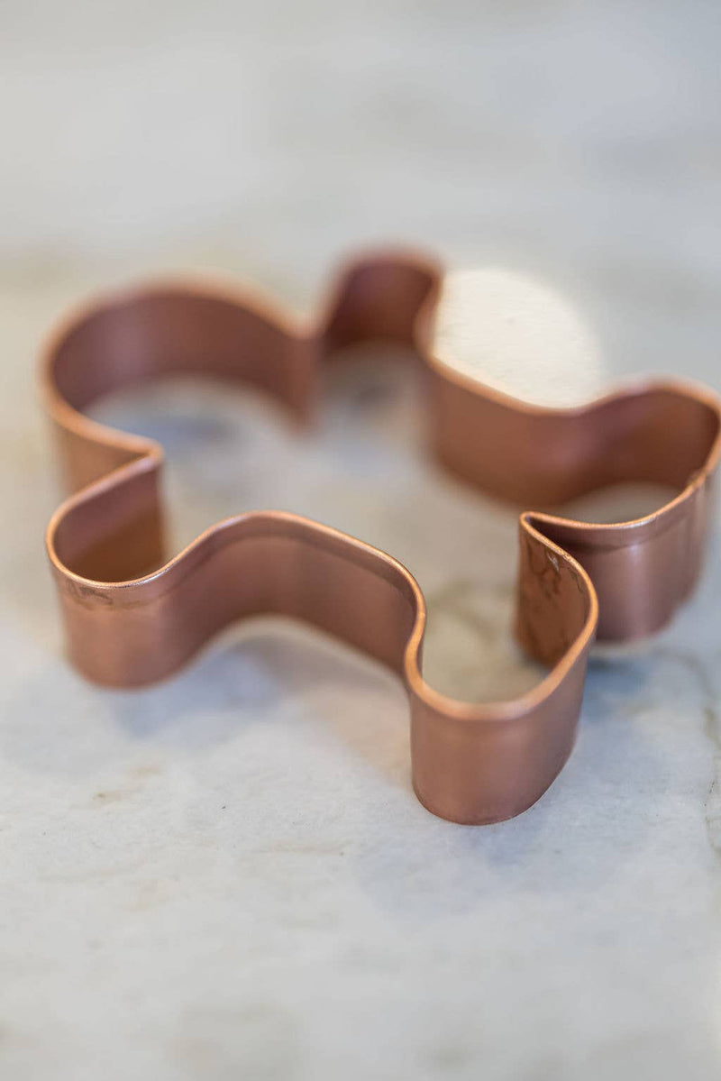 Copper Holiday Cookie Cutters - Set of 6