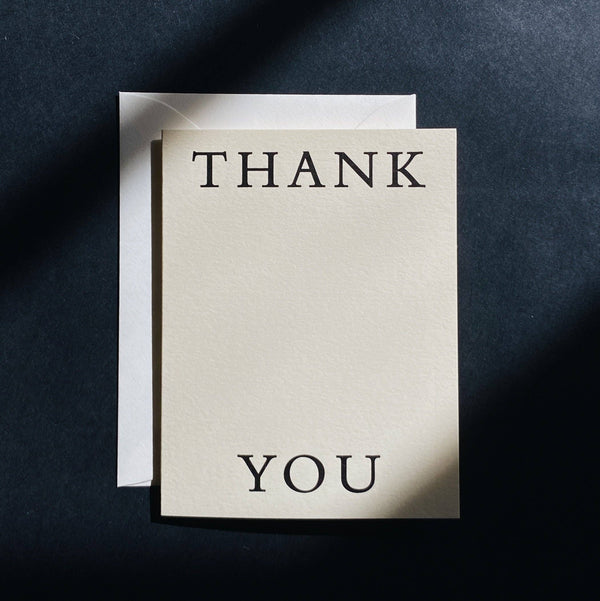 Greeting Card — Thank You No. 09