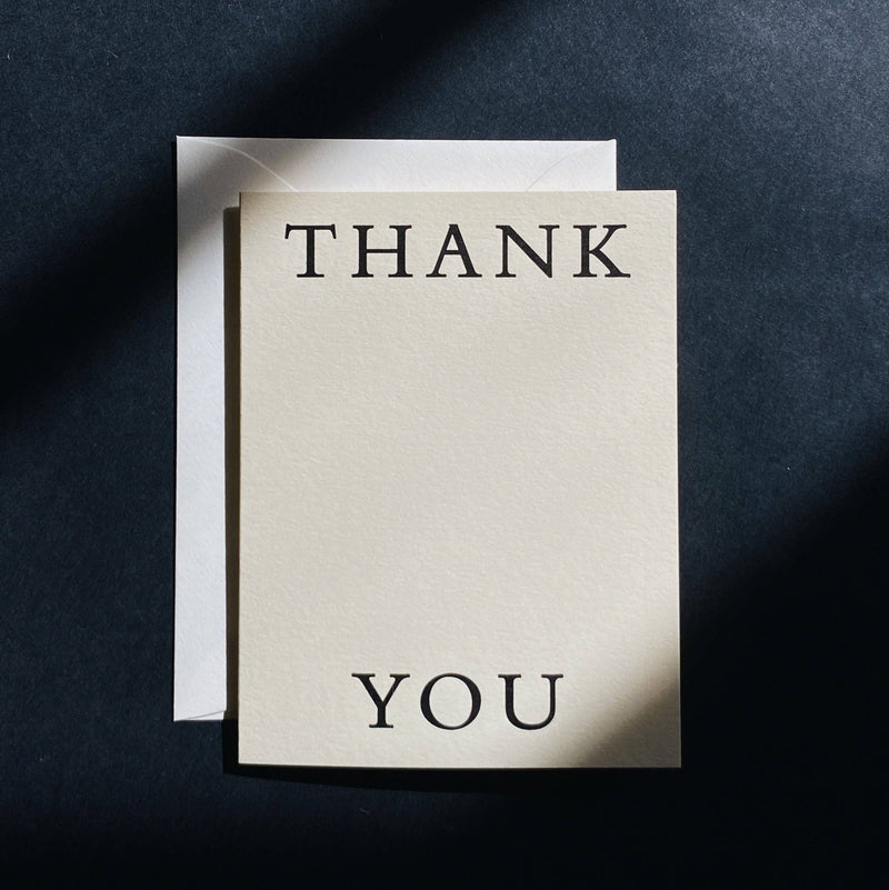 Greeting Card — Thank You No. 09