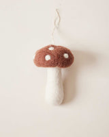 Felted Mushroom Ornament