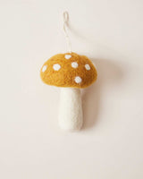 Felted Mushroom Ornament