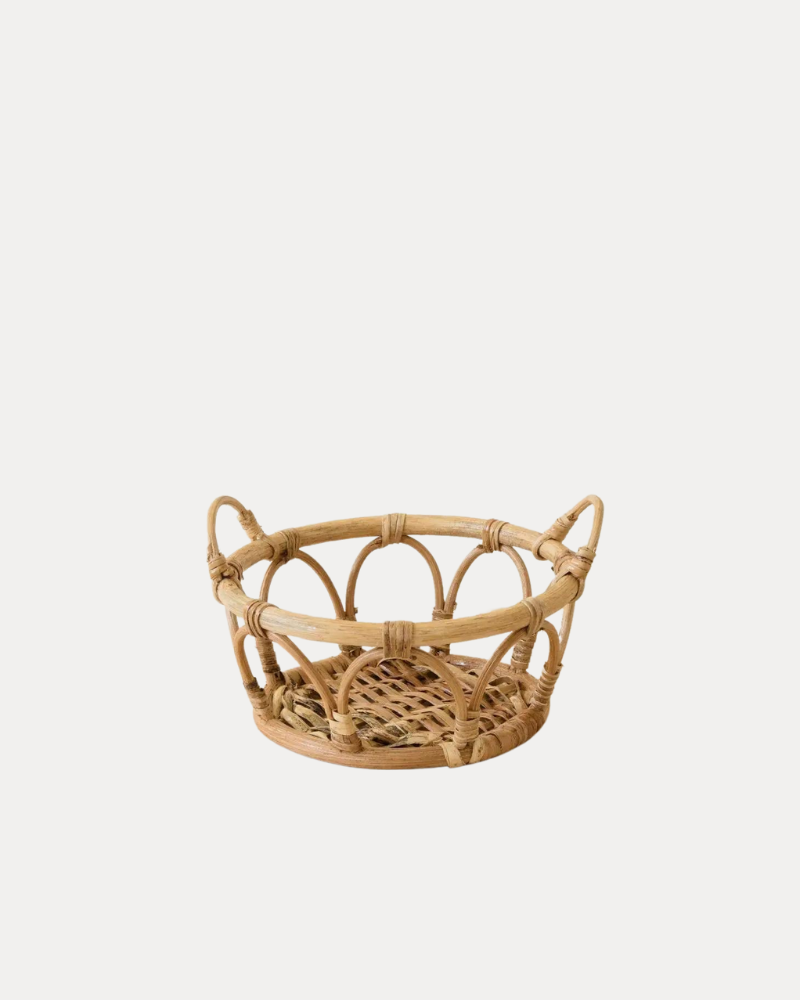 Handwoven Rattan Basket