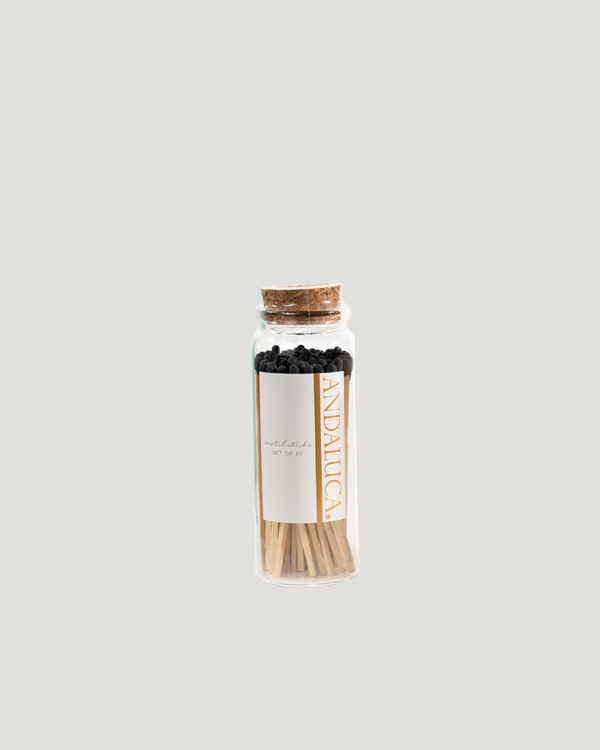 Wooden Matches — Black