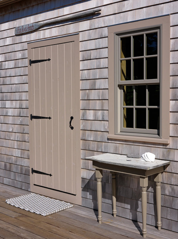Doormat — Fog Gray / Sand