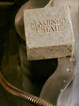 Flamingo Estate Exfoliating Peppermint Soap Brick