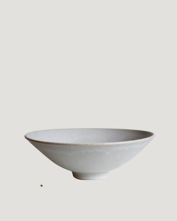 Sheldon Ceramics Farmhouse Flared Bowl -Stone