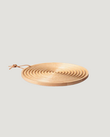 Grain Round Bread Board — Maple