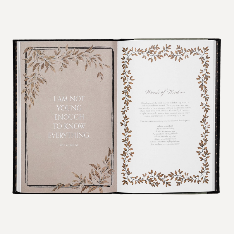 Grandpa's Story: A Memory and Keepsake Journal for My Family