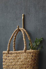 Brass Wall Hook — Single