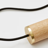 Knuckle Pendant in Oak