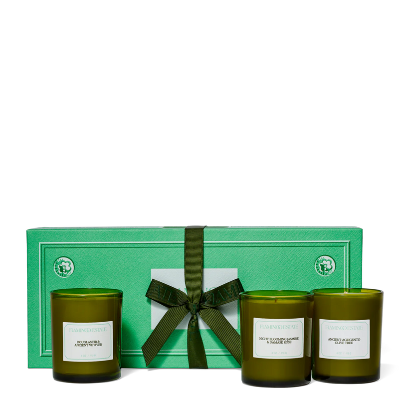 Flamingo Estate Mini Three Brothers Candle Gift Set