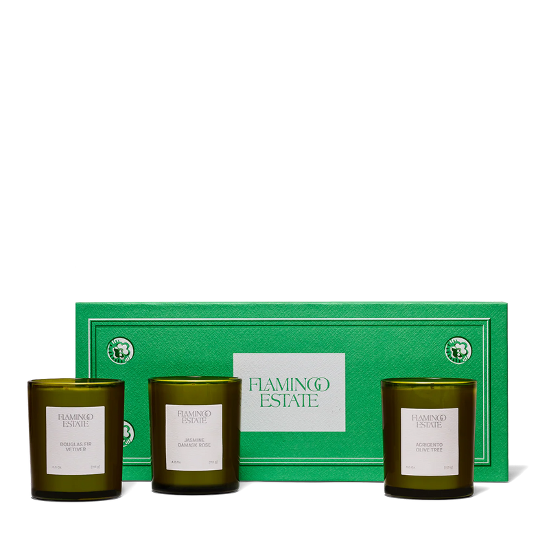 Flamingo Estate Mini Three Sisters Candle Gift Set