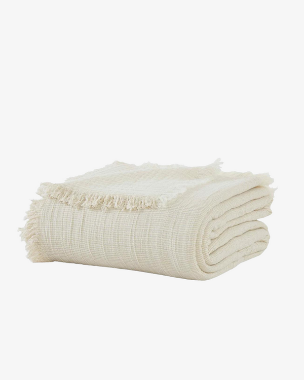 Monroe Bed Throw - Dune