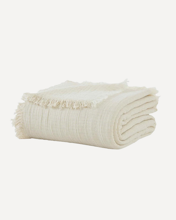 Monroe Bed Throw - Dune