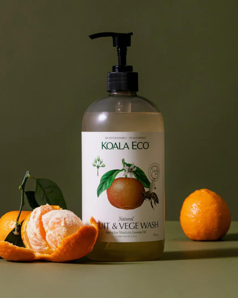 Koala Eco Natural Fruit and Vegetable Wash Mandarin — 24 oz
