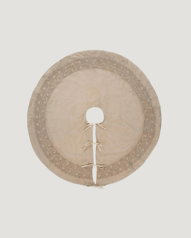 Linen Suzani Tree Skirt