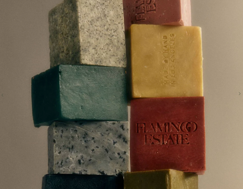 Flamingo Estate Noir Earth Soap Brick