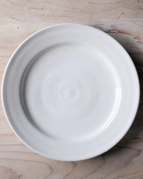 Farmhouse Dinner Plate - Eggshell